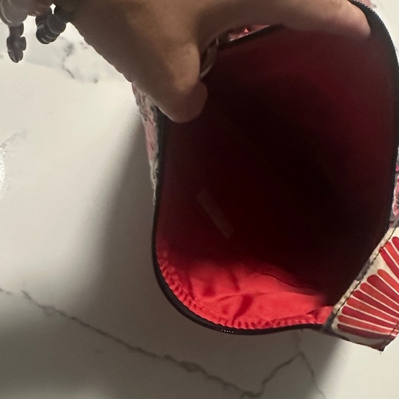 Vera Bradley Pink and Gray Floral Crossbody Bag - Picture 4 of 4